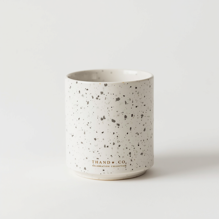 Speckled Stoneware Photo Mug — Ceramic Coffee Cup (11oz & 15oz)