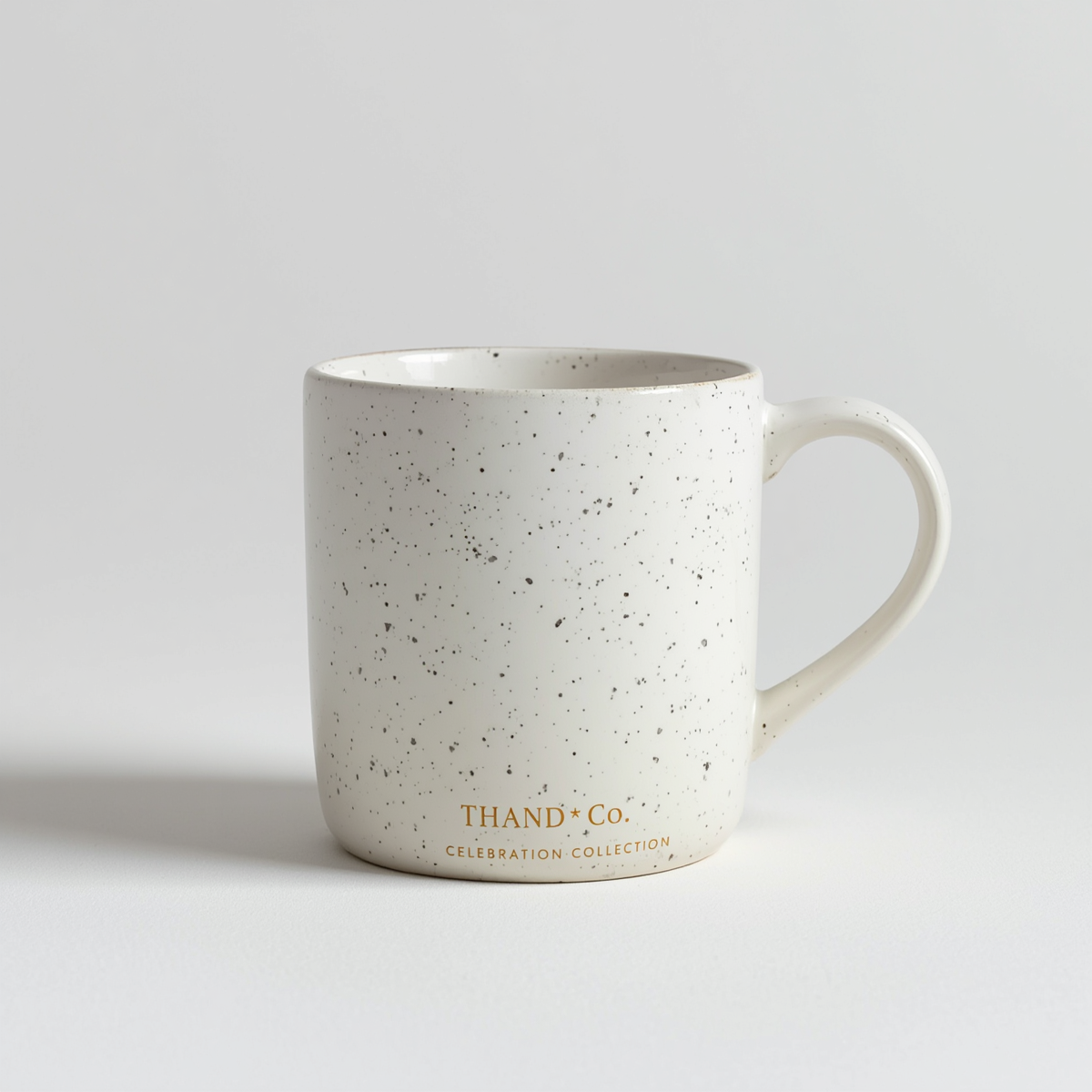 Speckled Stoneware Photo Mug — Ceramic Coffee Cup (11oz & 15oz)