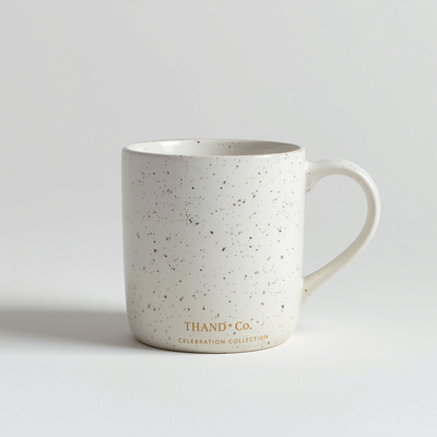 Speckled Stoneware Photo Mug — Ceramic Coffee Cup (11oz & 15oz)