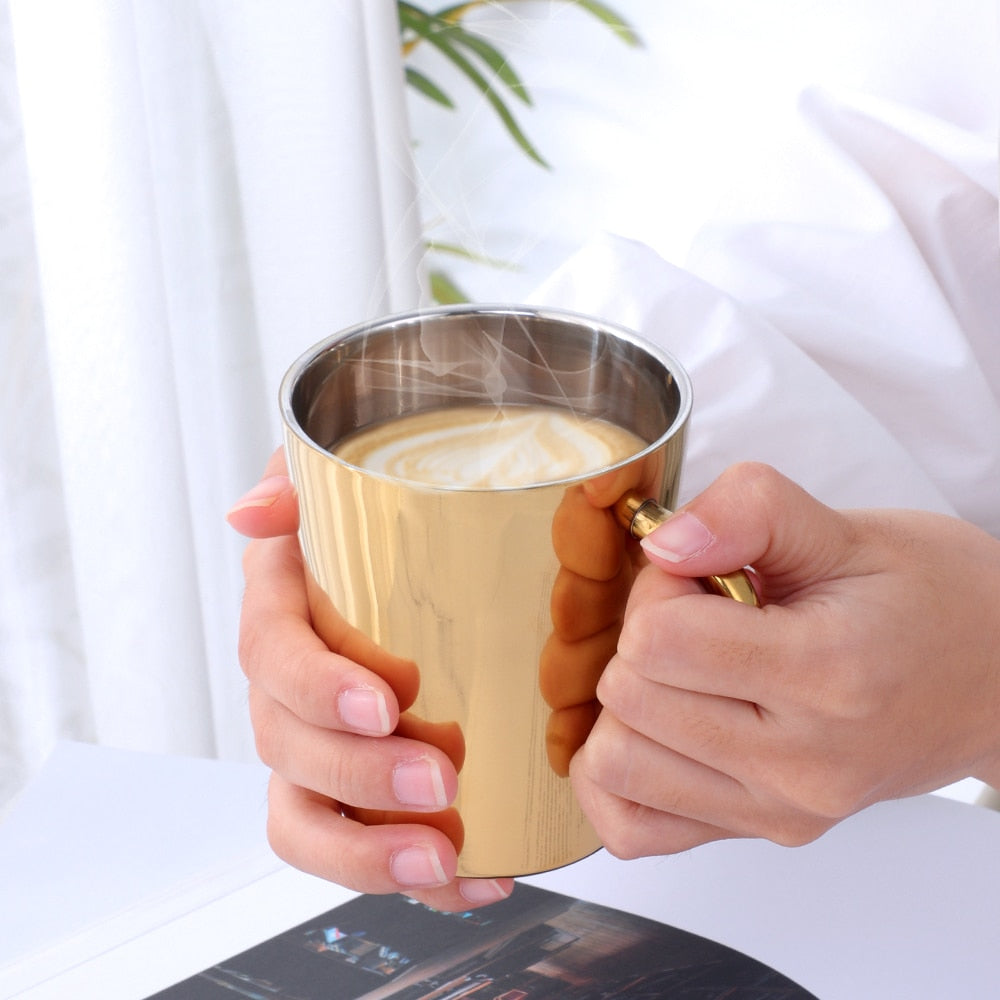 Stainless Steel Coffee Mug Portable