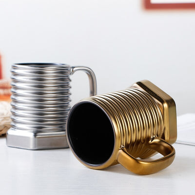 Screw Shape Coffee Mug