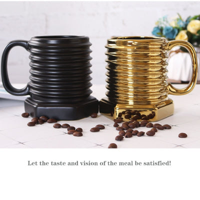 Screw Shape Coffee Mug