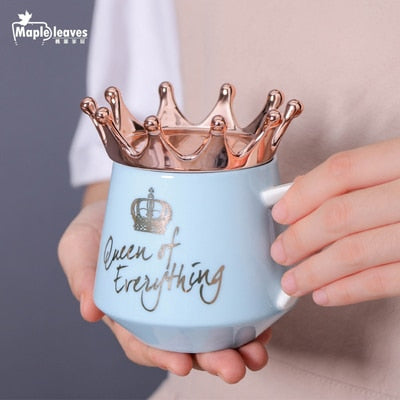 Crown Theme Milk / Coffee Mugs Cartoon Multi-Color Mugs