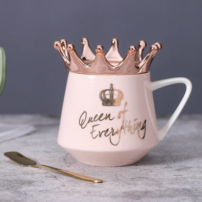 Crown Theme Milk / Coffee Mugs Cartoon Multi-Color Mugs