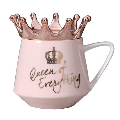 Crown Theme Milk / Coffee Mugs Cartoon Multi-Color Mugs