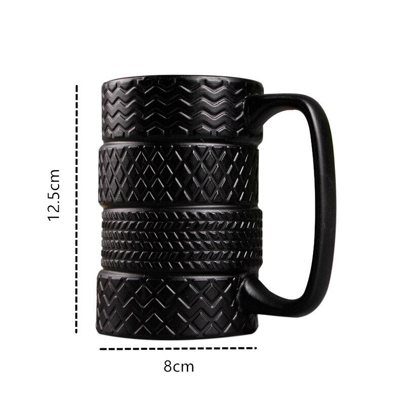 Creative Tire Ceramic Mug
