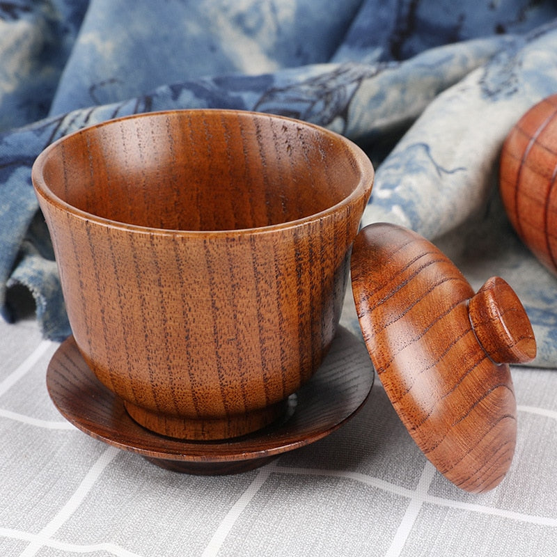 Wooden Big Belly Cups Handmade