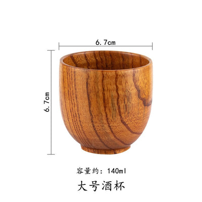 Wooden Big Belly Cups Handmade
