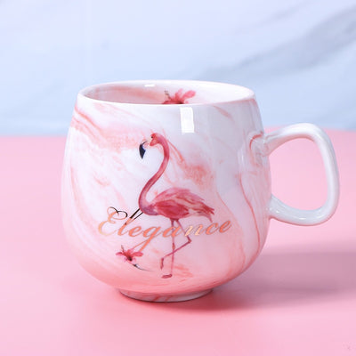 Flamingo Coffee Ceramic Mug