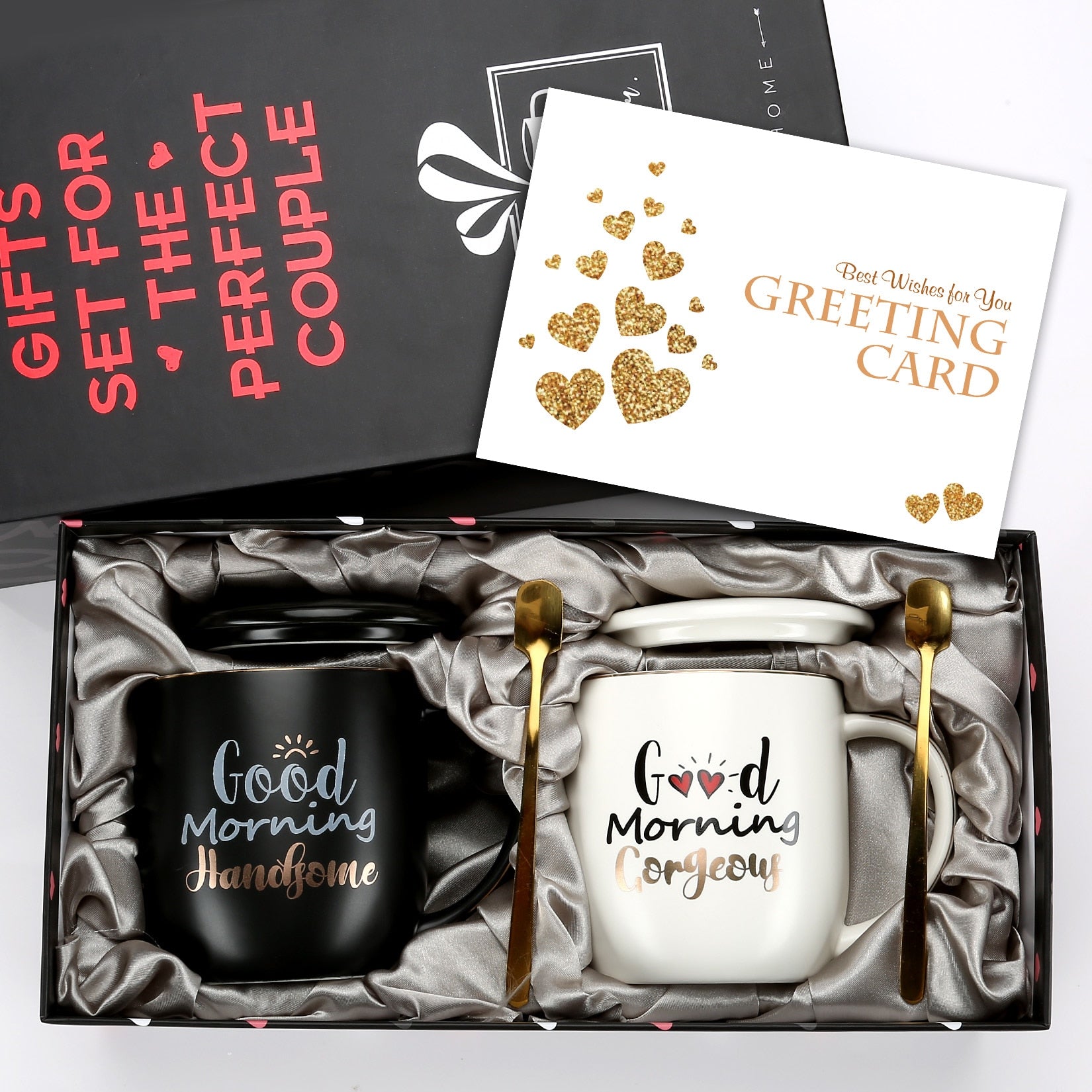Mr and Mrs Coffee Mugs Set Perfect Gift-Set for Engagement