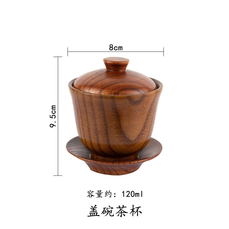 Wooden Big Belly Cups Handmade