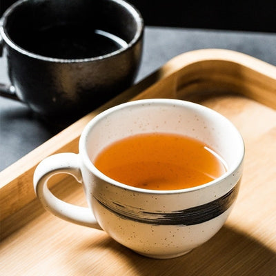 Chinese retro personality Ceramic teacup