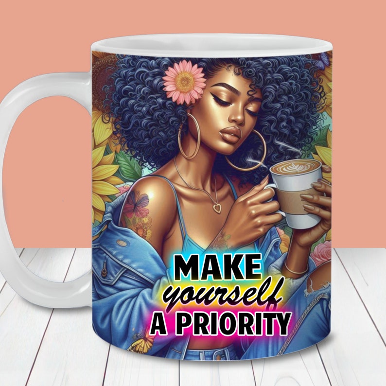 Afro-Caribbean Pattern Mug — Heritage Collection
