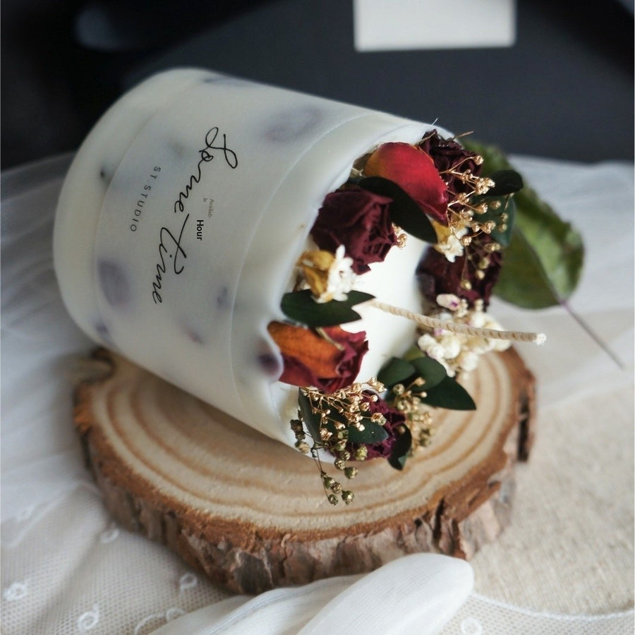 Botanical Candle Favor Set — Ritual Collection