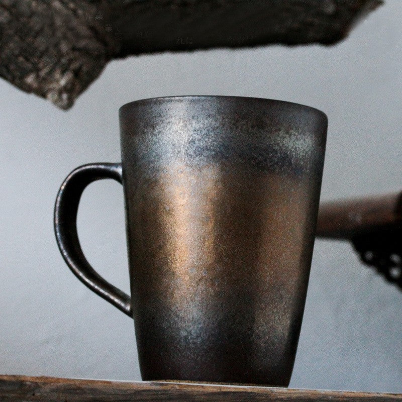 Dark Reactive Glaze Mug — Heritage Collection