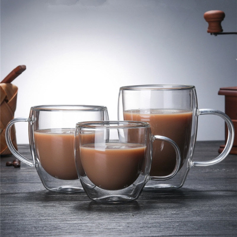 Double Coffee Mugs With the Handle Mugs
